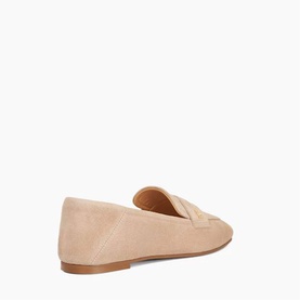 Glances Back Logo Penny Loafers