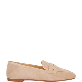 Glances Back Logo Penny Loafers