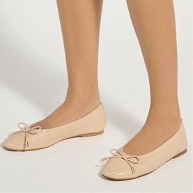 Haliah Suede Ballet Flats