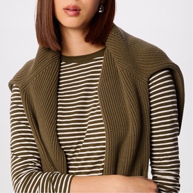Striped Long Sleeved Top