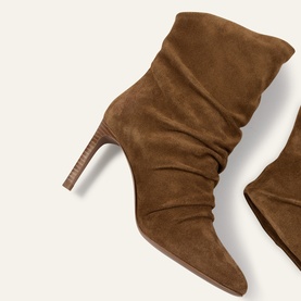 Colivia Suede Heeled Boots