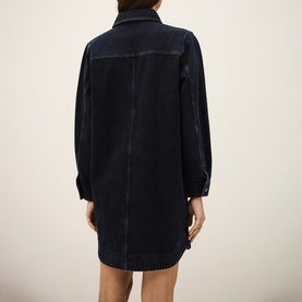 Tona Denim Mini Shirt Dress
