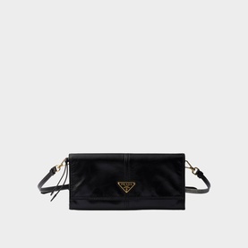 Leather Shoulder Strap Wallet
