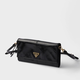 Leather Shoulder Strap Wallet