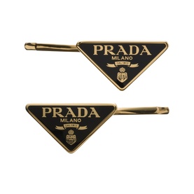 Triangle Logo Hair Pins