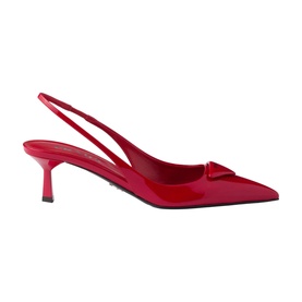 Logo Slingback Pumps