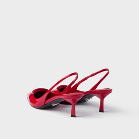 Logo Slingback Pumps