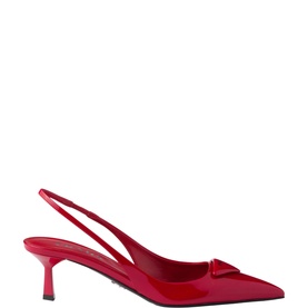 Logo Slingback Pumps