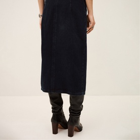 Timy Denim Wrap Skirt
