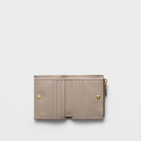 Saffiano Leather Small Wallet
