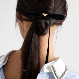 Bow Logo Hair Clip