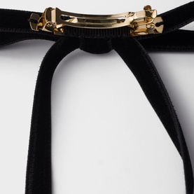 Bow Logo Hair Clip