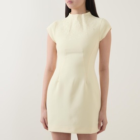 Bethany Embroidered Mini Dress