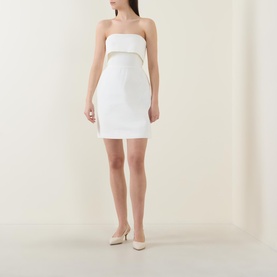 Tulia Folded Bandeau Mini Dress