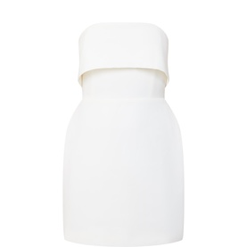 Tulia Folded Bandeau Mini Dress