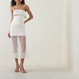 Lucine Sheer Layered Skirt