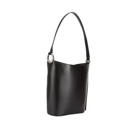 Halo Leather Bucket Bag