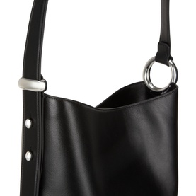 Halo Leather Bucket Bag