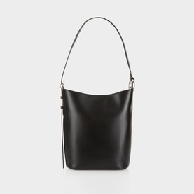 Halo Leather Bucket Bag