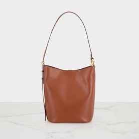 Halo Leather Bucket Bag