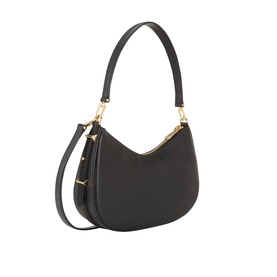 Liv Convertible Leather Shoulder Bag