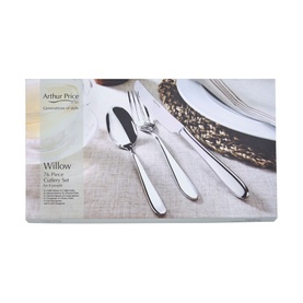 Willow Cutlery Set, 76-Piece 