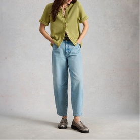 Aubrey Relaxed Barrel Leg Jeans