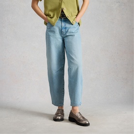 Aubrey Relaxed Barrel Leg Jeans