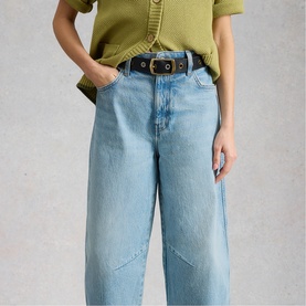 Aubrey Relaxed Barrel Leg Jeans