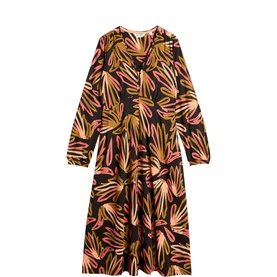 Megan Floral Flared Dress