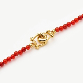 Lunar Horseshoe Beaded Bracelet