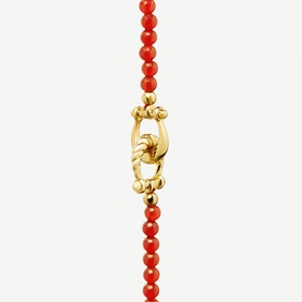 Lunar Horseshoe Beaded Bracelet