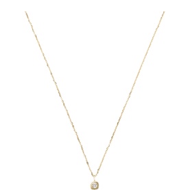 Fine April Birthstone Pendant Necklace