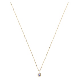 Fine December Birthstone Pendant Necklace