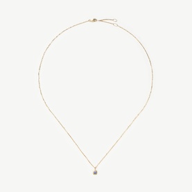 Fine December Birthstone Pendant Necklace