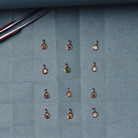 Fine May Birthstone Pendant Necklace