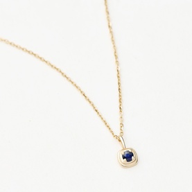 Fine September Birthstone Pendant Necklace
