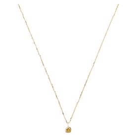 Fine November Birthstone Pendant Necklace