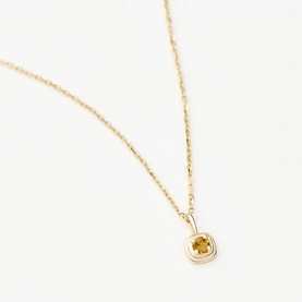 Fine November Birthstone Pendant Necklace