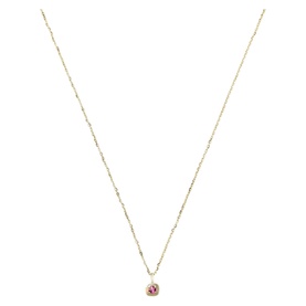 Fine October Birthstone Pendant Necklace