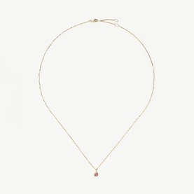 Fine October Birthstone Pendant Necklace