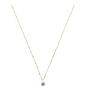 Fine October Birthstone Pendant Necklace