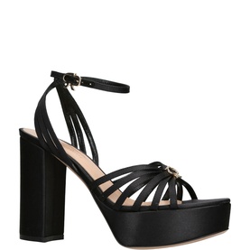 Rita Satin Block Heels
