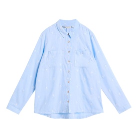 Sophie Printed Embroidered Shirt