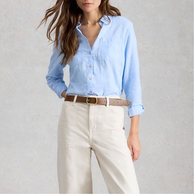 Sophie Printed Embroidered Shirt