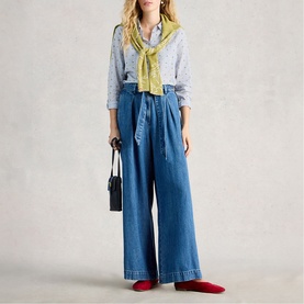 Sophie Striped Embroidered Shirt