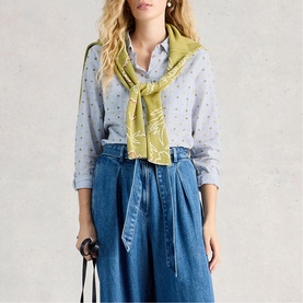 Sophie Striped Embroidered Shirt