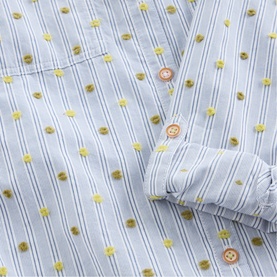 Sophie Striped Embroidered Shirt