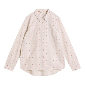 Sophie Striped Embroidered Shirt