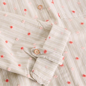 Sophie Striped Embroidered Shirt